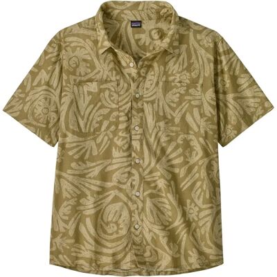 Kurzarmhemd Patagonia Beige L Homme Kurzarmhemd Patagonia Beige L Homme