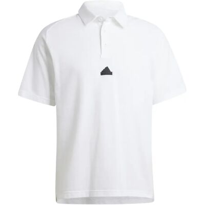 adidas Z.N.E. Premium Polo - Weiß - Poloshirt adidas Z.N.E. Premium Polo - Weiß - Poloshirt