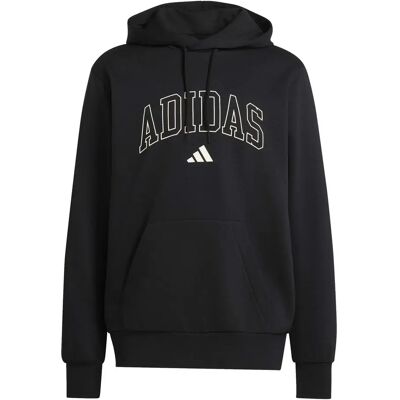 Kapuzensweatshirt adidas Collegiate Script Graphic Noir S Homme Kapuzensweatshirt adidas Collegiate Script Graphic Noir S Homme