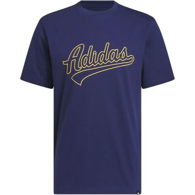 T-Shirt adidas Varsity Tailsweep Bleu 2XL Homme T-Shirt adidas Varsity Tailsweep Bleu 2XL Homme
