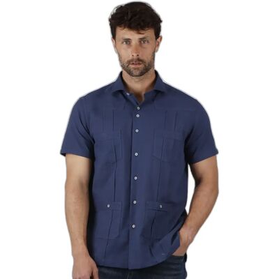 Hemd Admas Diver Habanera Bleu L Homme Hemd Admas Diver Habanera Bleu L Homme