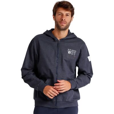 Hoodie Admas Planet Bleu S Homme Hoodie Admas Planet Bleu S Homme
