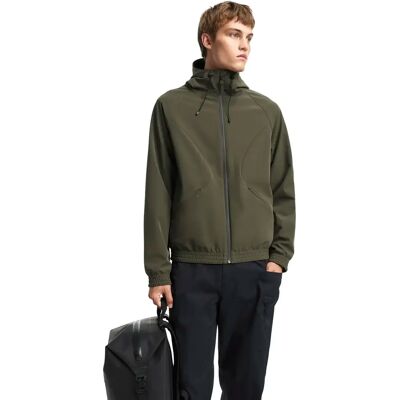 Softshell-Jacke mit Kapuze und Reißverschluss Aigle AIW25MFLE011 Vert M Homme Softshell-Jacke mit Kapuze und Reißverschluss Aigle AIW25MFLE011 Vert M Homme