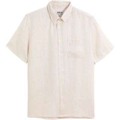 Leinenhemd Aigle Blanc S Homme Leinenhemd Aigle Blanc S Homme