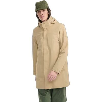 Lange Parka mit verstellbarer Kapuze Aigle Gore-Tex Beige M Homme Lange Parka mit verstellbarer Kapuze Aigle Gore-Tex Beige M Homme