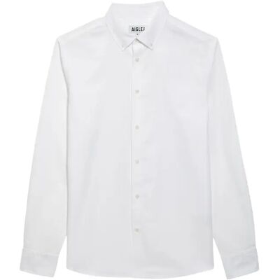 Langarmshirt Aigle Oxford DFT® et UV-C® Blanc L Homme Langarmshirt Aigle Oxford DFT® et UV-C® Blanc L Homme