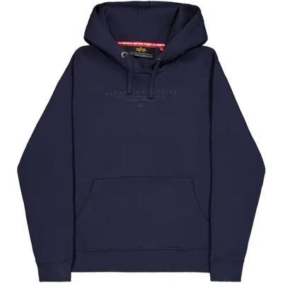 Hoodie Alpha Industries DTM Bleu S Homme Hoodie Alpha Industries DTM Bleu S Homme