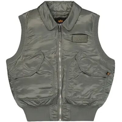 Ärmellose Bomberjacke Alpha Industries CWU-45/P Vert S Homme Ärmellose Bomberjacke Alpha Industries CWU-45/P Vert S Homme