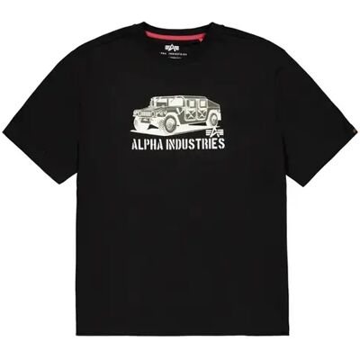 T-Shirt Alpha Industries Humvee Noir S Homme T-Shirt Alpha Industries Humvee Noir S Homme