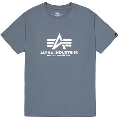 T-Shirt Alpha Industries Basic Bleu L Homme T-Shirt Alpha Industries Basic Bleu L Homme