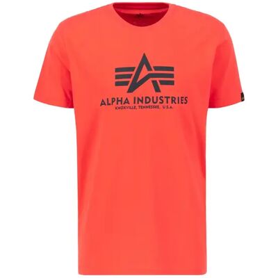 T-Shirt Alpha Industries Basic Rouge M Homme T-Shirt Alpha Industries Basic Rouge M Homme