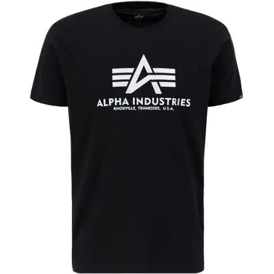 T-Shirt Alpha Industries Basic Carbon Noir 3XL Homme T-Shirt Alpha Industries Basic Carbon Noir 3XL Homme