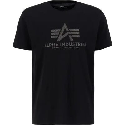 T-Shirt Alpha Industries Basic Carbon Noir XL Homme T-Shirt Alpha Industries Basic Carbon Noir XL Homme