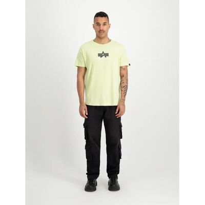 T-Shirt Alpha Industries Basic Rubber Vert S Homme T-Shirt Alpha Industries Basic Rubber Vert S Homme