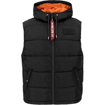 Daunenjacke mit Kapuze Alpha Industries FD Noir M Homme Daunenjacke mit Kapuze Alpha Industries FD Noir M Homme