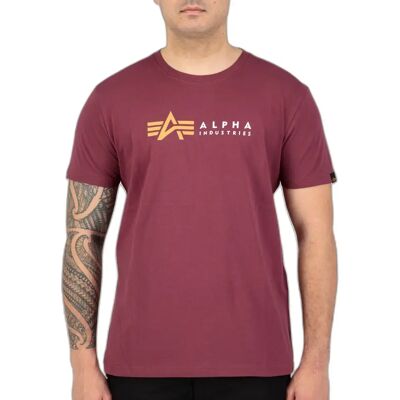 T-Shirt Alpha Industries Label Rouge XL Homme T-Shirt Alpha Industries Label Rouge XL Homme