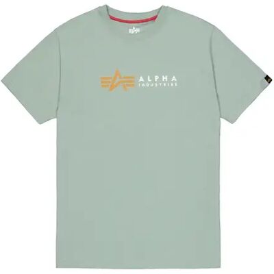T-Shirt Alpha Industries Label Vert S Homme T-Shirt Alpha Industries Label Vert S Homme
