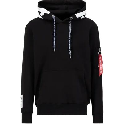 Hoodie Alpha Industries Alpha Noir M Homme Hoodie Alpha Industries Alpha Noir M Homme