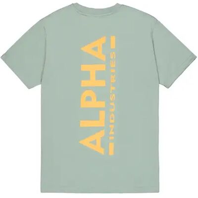 T-Shirt Alpha Industries Backprint Vert S Homme T-Shirt Alpha Industries Backprint Vert S Homme