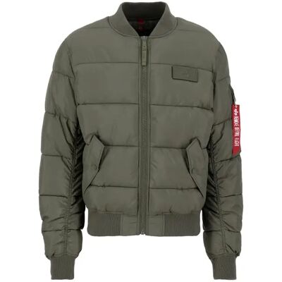 Daunenjacke Alpha Industries MA-1 Vert S Homme Daunenjacke Alpha Industries MA-1 Vert S Homme