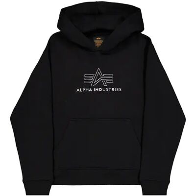 Hoodie Alpha Industries Basic TPU Noir XL Homme Hoodie Alpha Industries Basic TPU Noir XL Homme