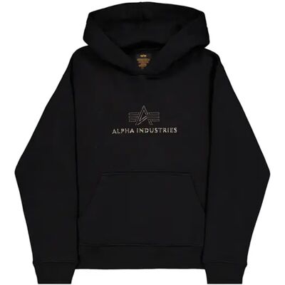 Hoodie Alpha Industries Basic TPU Noir 2XL Homme Hoodie Alpha Industries Basic TPU Noir 2XL Homme