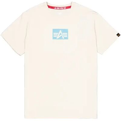 T-Shirt Alpha Industries Satin Logo Blanc XL Mixte T-Shirt Alpha Industries Satin Logo Blanc XL Mixte