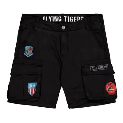 Shorts Alpha Industries Flying Tigers Noir 34 Homme Shorts Alpha Industries Flying Tigers Noir 34 Homme