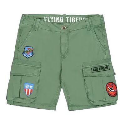 Shorts Alpha Industries Flying Tigers Vert 32 Homme Shorts Alpha Industries Flying Tigers Vert 32 Homme