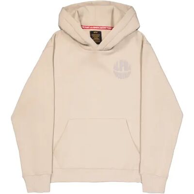 Kapuzensweatshirt mit Logo-Aufdruck auf der Rückseite Alpha Industries Beige M Homme Kapuzensweatshirt mit Logo-Aufdruck auf der Rückseite Alpha Industries Beige M Homme