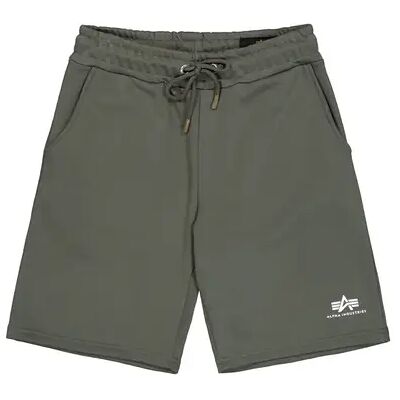 Shorts Alpha Industries Basic Small Logo II Vert S Homme Shorts Alpha Industries Basic Small Logo II Vert S Homme