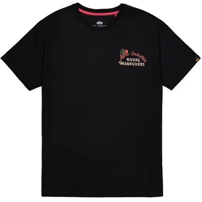 T-Shirt Alpha Industries Naval Noir XL Homme T-Shirt Alpha Industries Naval Noir XL Homme