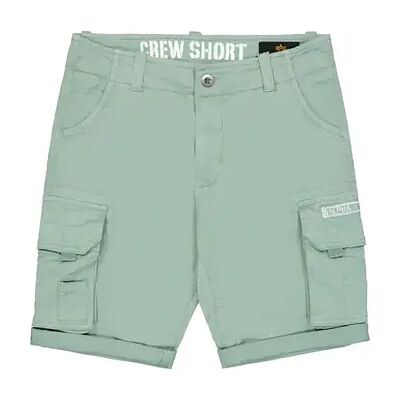 Shorts Alpha Industries Crew Vert 34 Homme Shorts Alpha Industries Crew Vert 34 Homme