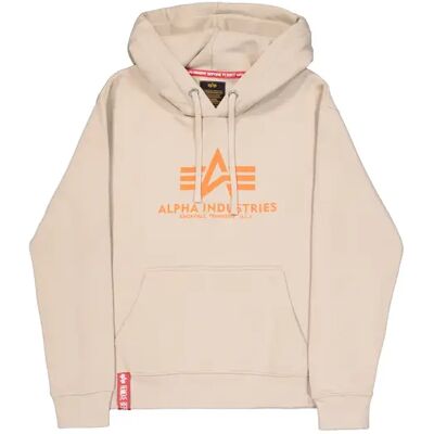 Hoodie Alpha Industries Basic Beige L Homme Hoodie Alpha Industries Basic Beige L Homme