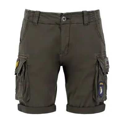 Shorts Alpha Industries Crew Patch Gris 34 Homme Shorts Alpha Industries Crew Patch Gris 34 Homme