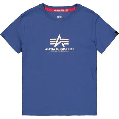 T-Shirt Alpha Industries New Basic Violet L Femme T-Shirt Alpha Industries New Basic Violet L Femme