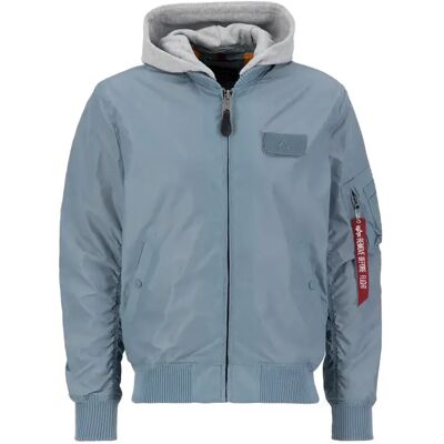 Kapuzenshirt Alpha Industries MA-1 TT Gris S Homme Kapuzenshirt Alpha Industries MA-1 TT Gris S Homme