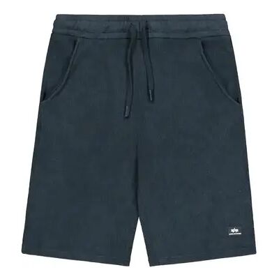 Shorts Alpha Industries Waffle Small Logo Bleu L Homme Shorts Alpha Industries Waffle Small Logo Bleu L Homme