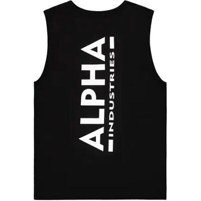 Tanktop Alpha Industries Backprint Noir M Homme Tanktop Alpha Industries Backprint Noir M Homme
