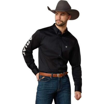 Hemd Ariat Team Logo Noir S Homme Hemd Ariat Team Logo Noir S Homme