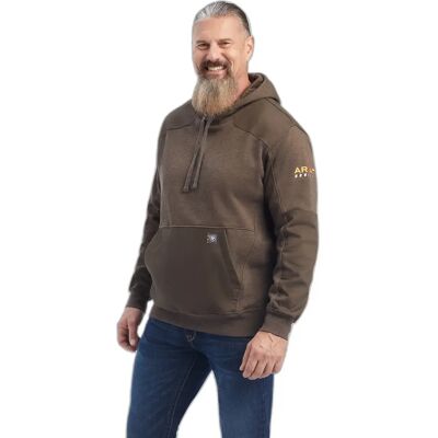 Duracanvas-Hoodie Ariat Rebar Workman Marron S Homme Duracanvas-Hoodie Ariat Rebar Workman Marron S Homme