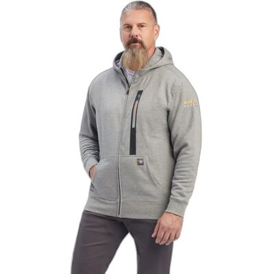 Hoodie Ariat Rebar Workman Gris M Homme Hoodie Ariat Rebar Workman Gris M Homme