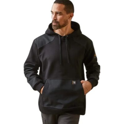 Duracanvas-Hoodie Ariat Rebar Workman Noir S Homme Duracanvas-Hoodie Ariat Rebar Workman Noir S Homme