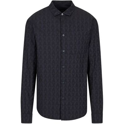 Hemd Armani Exchange Bleu M Homme Hemd Armani Exchange Bleu M Homme