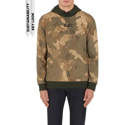 Hoodie Armani Exchange Vert XL Homme Hoodie Armani Exchange Vert XL Homme