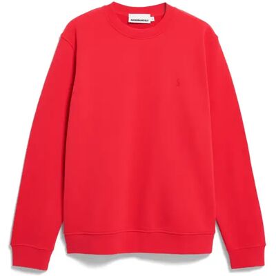Pullover Armedangels Baaro Rouge L Homme Pullover Armedangels Baaro Rouge L Homme