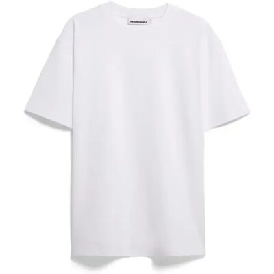 Dickes T-Shirt Armedangels Maarkos Blanc S Homme Dickes T-Shirt Armedangels Maarkos Blanc S Homme