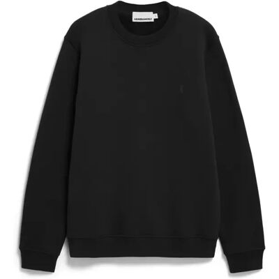 Sweatshirt aus Baumwolle Armedangels Baaro Noir M Homme Sweatshirt aus Baumwolle Armedangels Baaro Noir M Homme