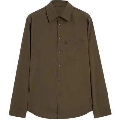Hemd Aspesi Blade Marron L Homme Hemd Aspesi Blade Marron L Homme
