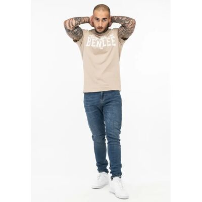 T-Shirt Benlee Logo Beige L Homme T-Shirt Benlee Logo Beige L Homme